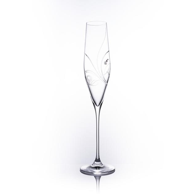 B. Bohemian MEADOW Swarovski pezsgőspoharak 190 ml, 2 db (S2221/ 1002 190)