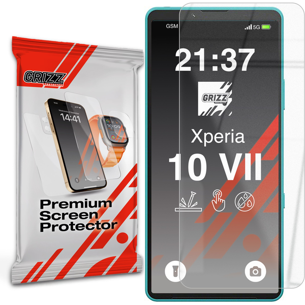 Szkło hybrydowe GrizzGlass HybridGlass do Sony Xperia 10 VII