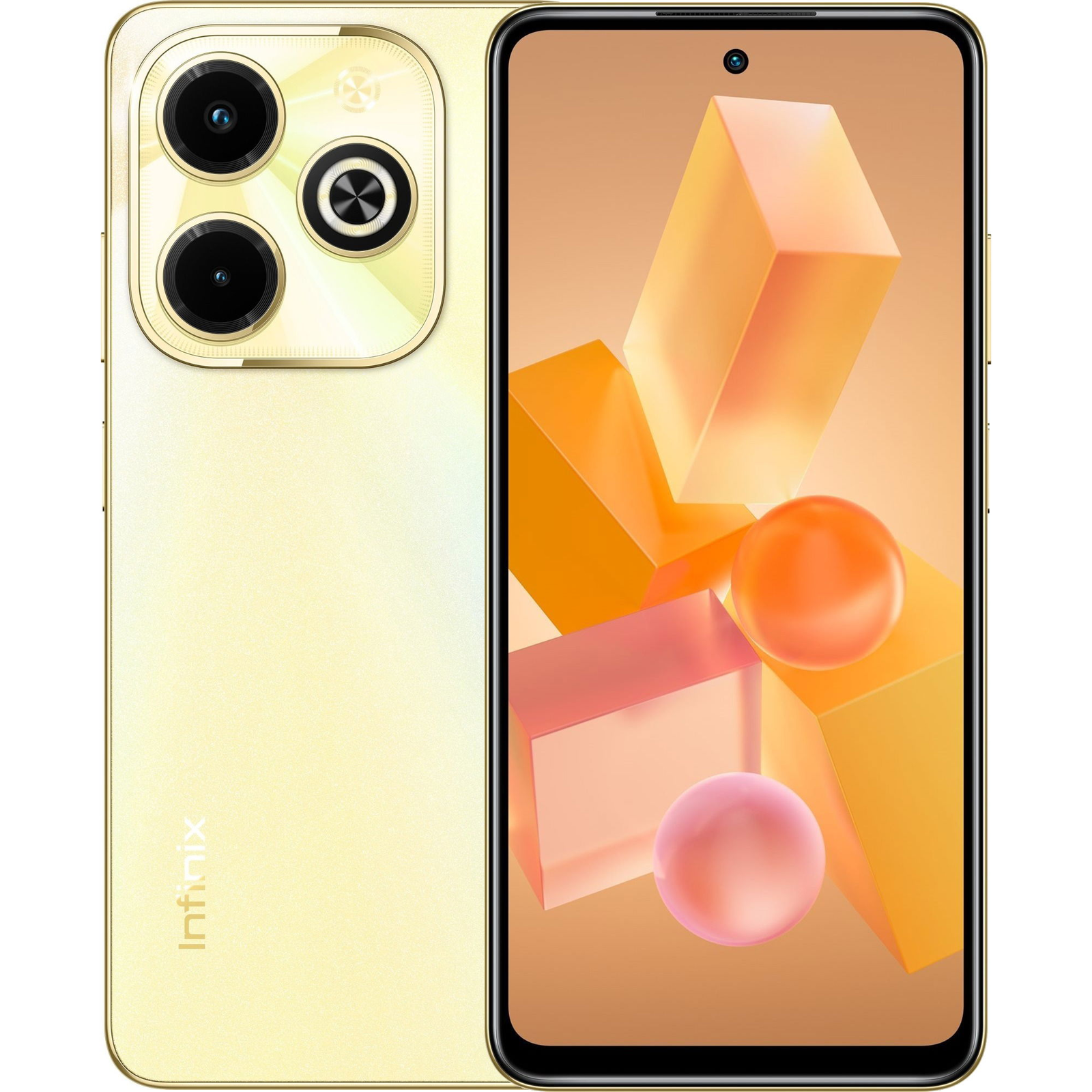 Infinix Hot 40i 4GB / 128GB, arany (X6528B128GO)