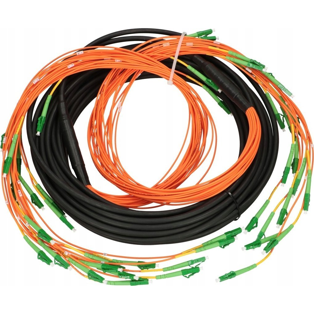 Extralink LC/APC-LC/APC, Multipatch Kábel, SM 24f 25 m, 90 cm (MP1)