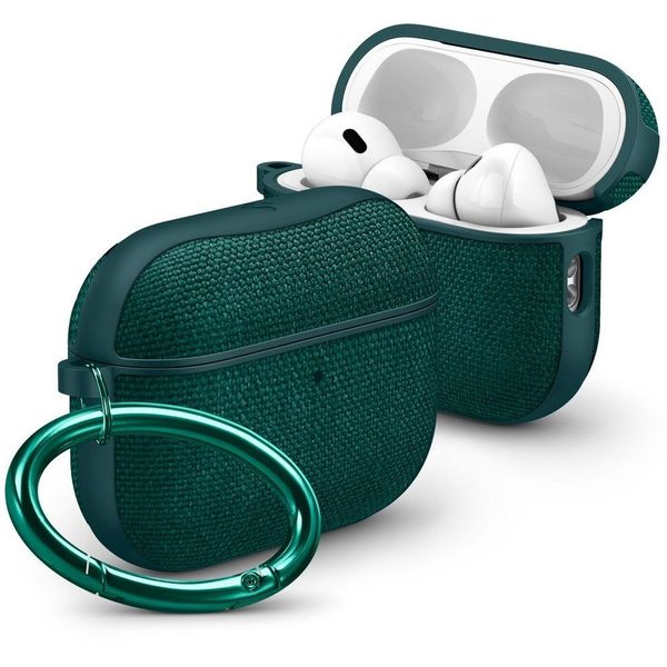 Pouzdro s klopou Spigen Urban Fit pro AirPods Pro 3 + karabina, pevné