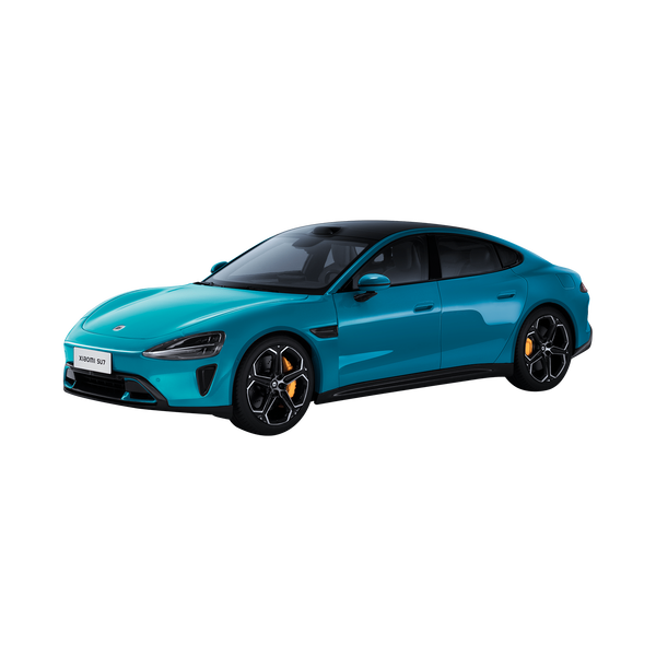 Xiaomi SU7 1/18 Model Auta Odlitek Aqua Blue