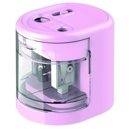 Ascutitoare, RAPESCO, Reincarcabila, USB, Roz