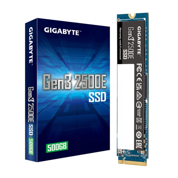 Gigabyte Gen3 2500E SSD 500GB M.2 PCI Express 3.0 NVMe
