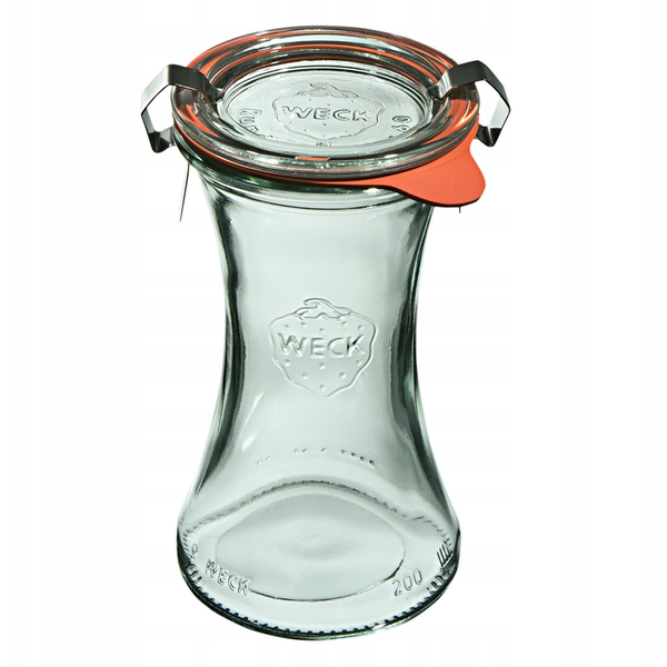 Słoik Deli 200 ml (6 szt), pok, usz, zap x2