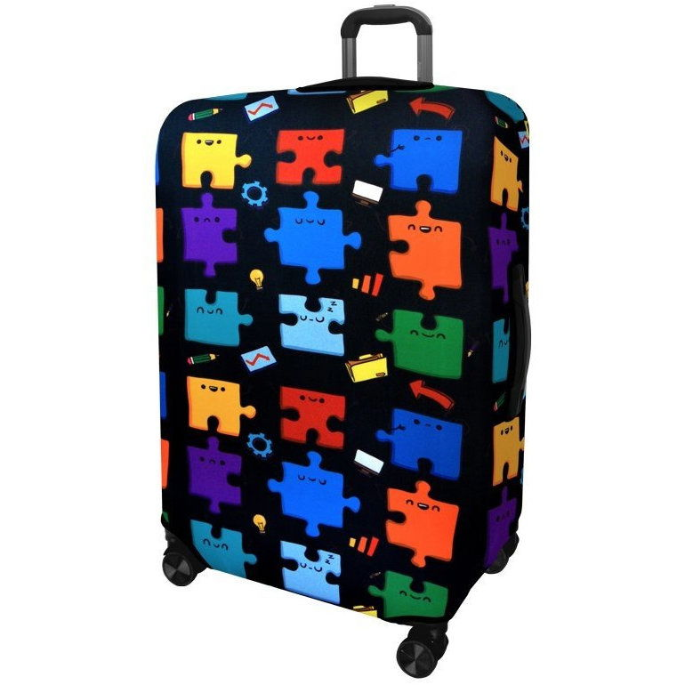 Kufryplus Bőrönd borító Z51 Puzzle M (K05000000Z51M)