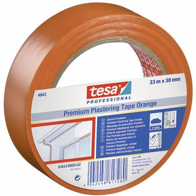 Tesa Takarószalag Premium Plastering Tape narancs 33 m x 30 mm  4843 (4843-04-02)