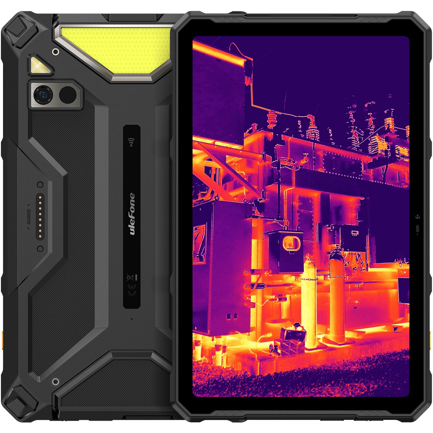 Ulefone Armor Pad 4 Ultra Thermal 5G Tablet 10.4" 8GB/256GB Fekete (GQ3121TH-5G)