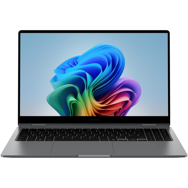 Samsung Galaxy Book5 360 Intel Core Ultra 7 256V Laptop 39,6 cm (15.6") Érintőképernyő Full HD 16 GB LPDDR5x-SDRAM 512 GB SSD Wi-Fi 7 (802.11be) Windows 11 Home Szürke