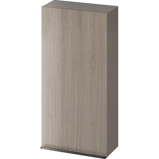 Cersanit S522-038 SZAFKA WISZĄCA VIRGO 40 SZARA UCHW CZARNY ZMONT. // CER.VIRGO-WISZ-40-SZARA-UCH-CZ