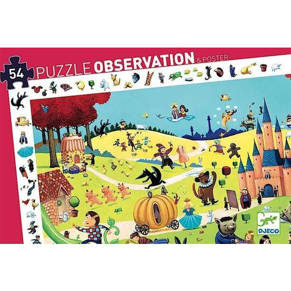 Megfigyeltető Puzzle - Mesék, 54 db (145599)