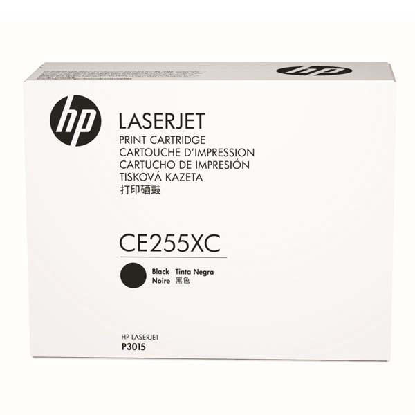 Toner negru HP 55X CE255XC, 12.500 de pagini