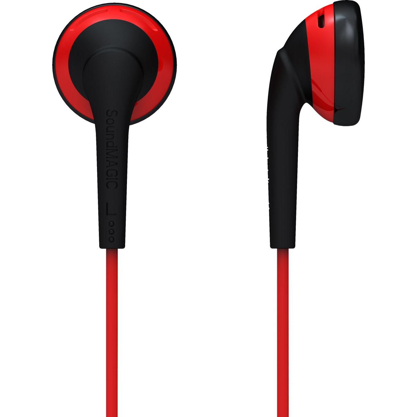 SoundMAGIC EP10 In-Ear fülhallgató fekete-piros (SM-EP10-01) (SM-EP10-01)