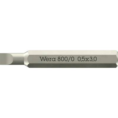 Wera 800 Micro Bits 0,50 x 3,0 x 30mm