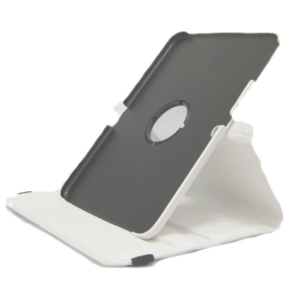Samsung Galaxy Tab A 9.7 SM-T550, калъф с папка, въртящ се (360°), бял