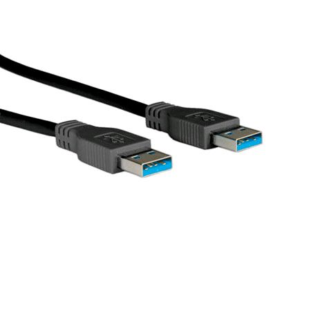 ROLINE 11.02.8970 USB kabel 1,8 m USB A černý
