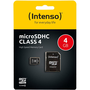 SD MicroSD Card  4GB Intenso inkl. SD Adapter (3403450)