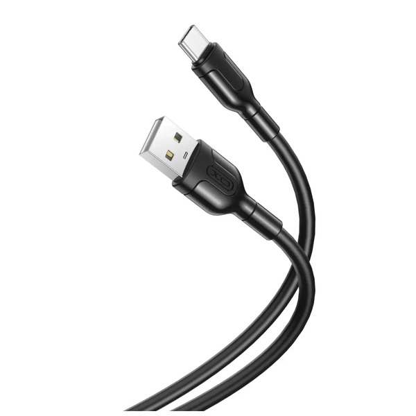 XO NB212 kábel USB-A / USB-C 1M 2.1A Fekete (128395)