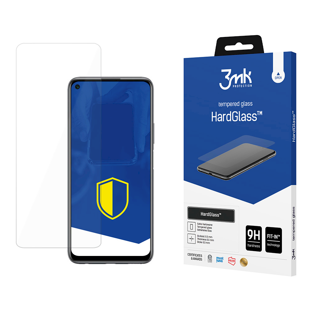 3mk HardGlass Huawei P40 Lite 5G Edzett üveg kijelzővédő (3MK HARDGLASS(572))