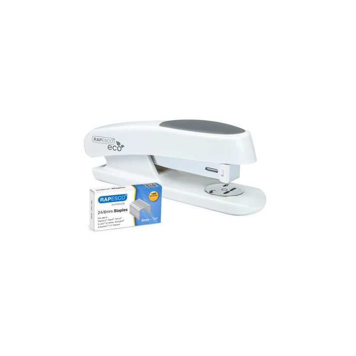 Rapesco Germ-Savvy ECO Sting Ray 20 lap kapacitású tűzőgép - Fehér (1483)