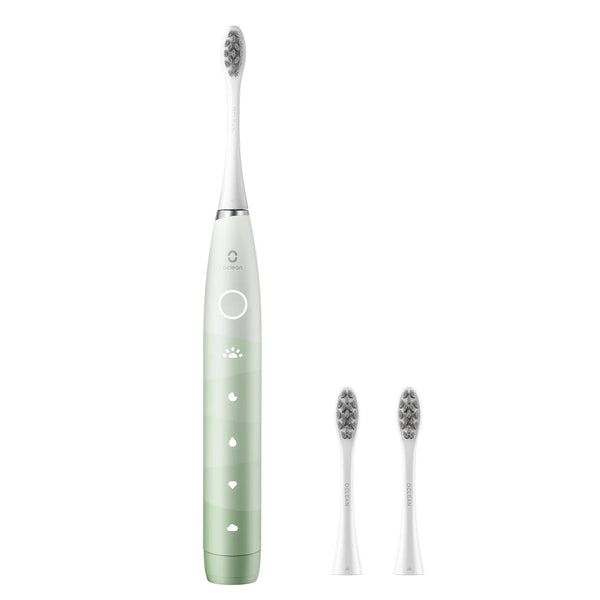 Oclean Flow S Elektromos Fogkefe Zöld + 2 fej (OCL557336)
