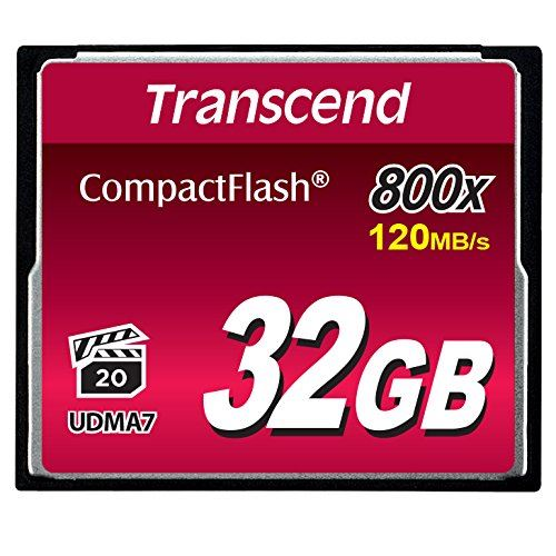 TRANSCEND 32 GB CF Compact Flash 800x 120 MB/s UDMA