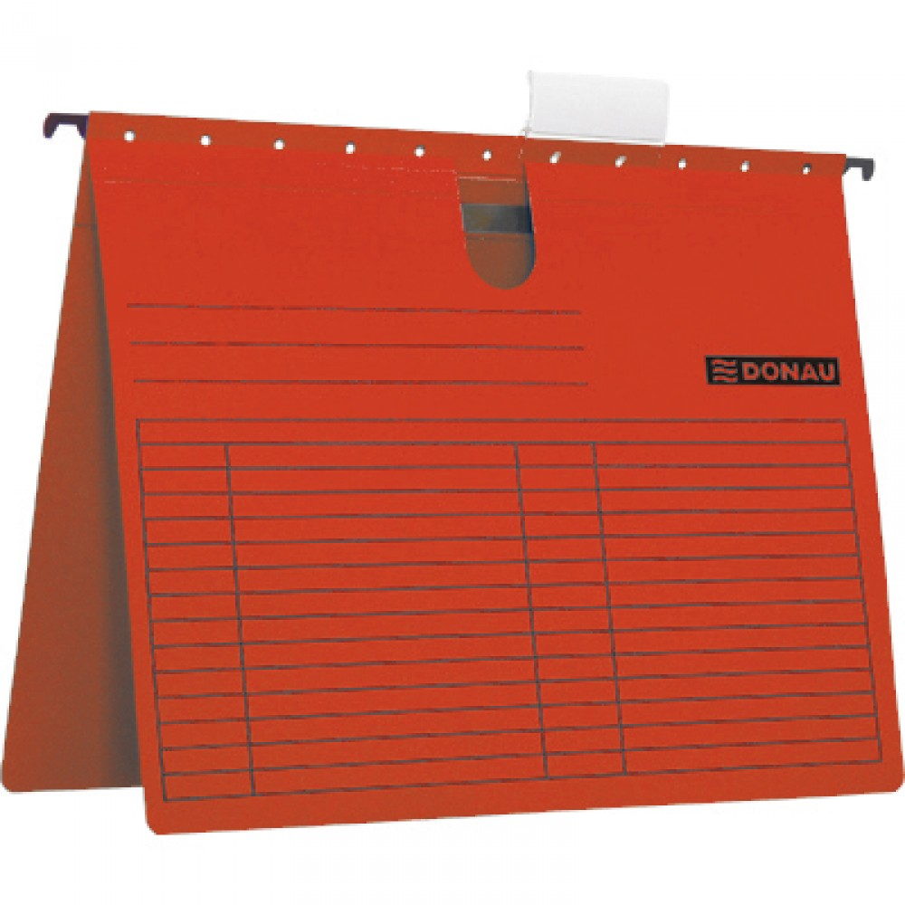 Donau A4 Függőmappa - Piros (25db) (7430001PL-04)