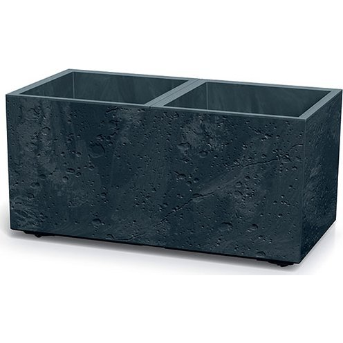 Virágcserép Prosperplast SIERRA CASE beton hatású 77 cm antracit (DSI800E-S433)
