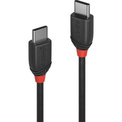 Lindy 36905 USB-kabel USB 3.2 Gen 1 (3.1 Gen 1) 0,5 m USB C Sort