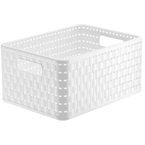 Rotho A5 Country Tárolódoboz, 6 l, fehér (1115201100)