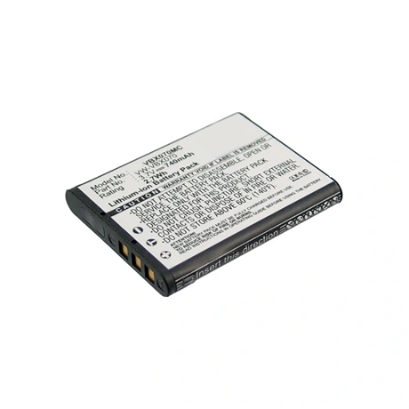 REALPOWER VBX070MC Panasonic 3.7V 740mAh utángyártott akku Li-ion