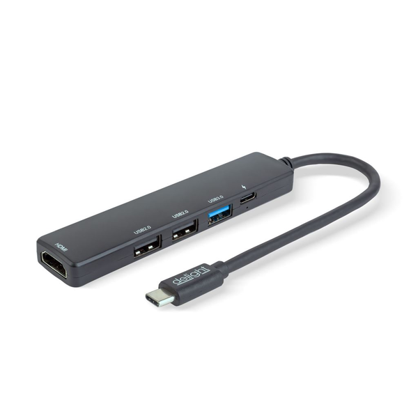 Delight multifunkciós USB-C Hub (55064)