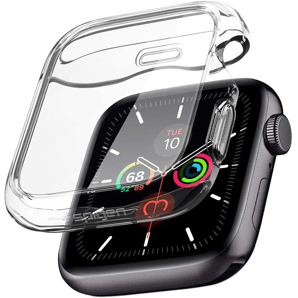 Spigen Ultra Hybrid Apple Watch S4/S5 44mm Crystal Clear tok, átlátszó (ACS00428) (ACS00428)