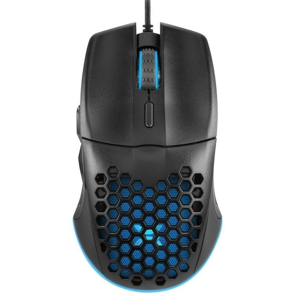 Mouse gaming cu fir Usb Noxo, 3200 DPI, Negru