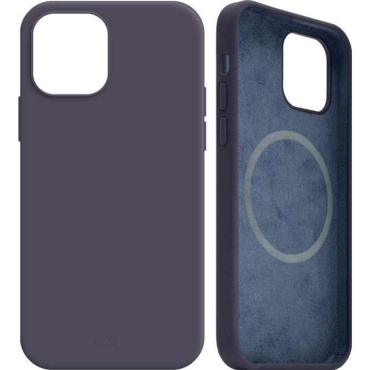 Fixed MagFlow Samsung Galaxy S25 Szilikon Telefon tok - Sötétkék (FIXFLM-1504-BL)