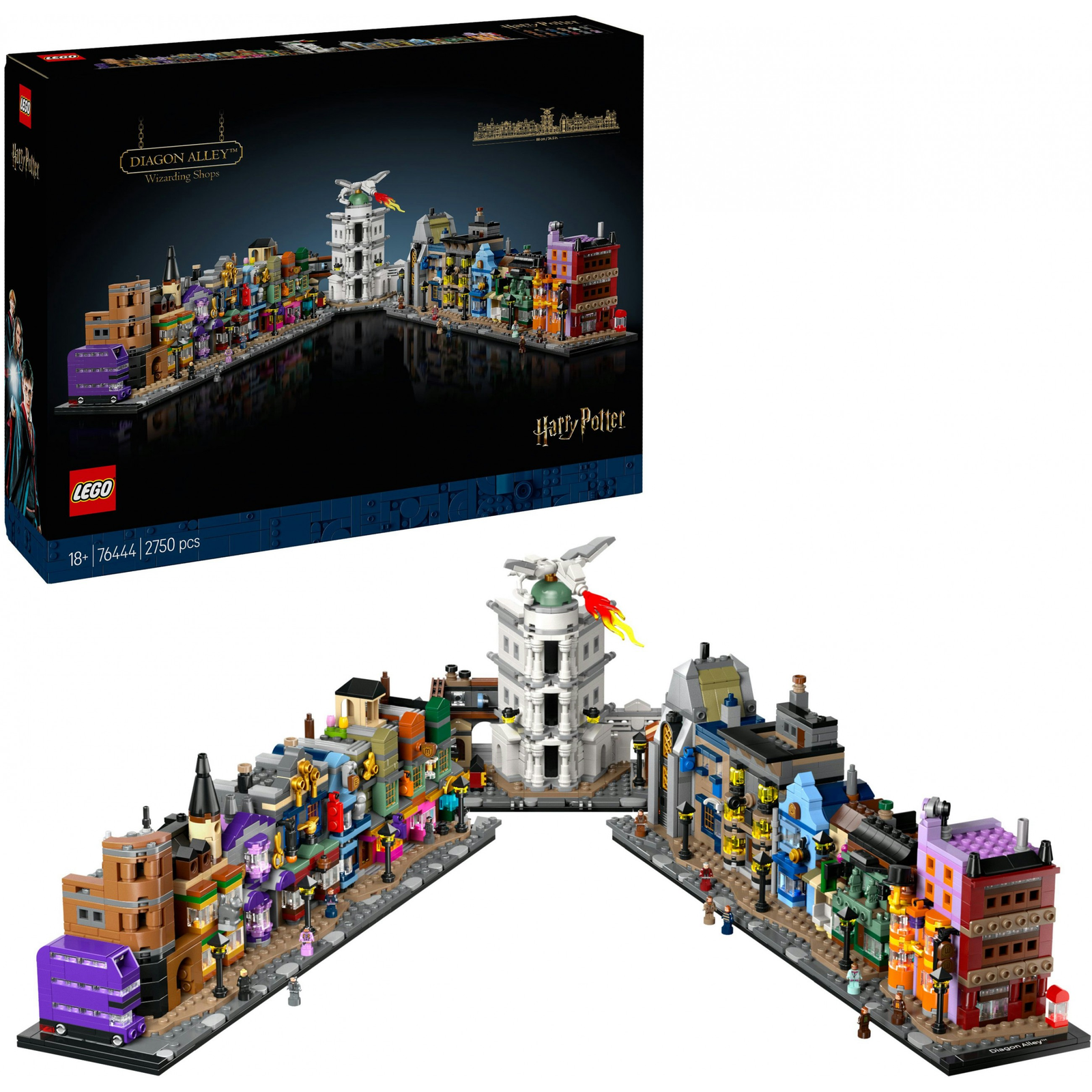 LEGO® Harry Potter: 76444 - Az Abszol út varázslatos üzletei (76444)
