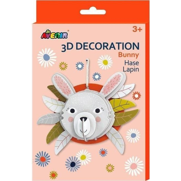 Avenir 3D Dekorációs Puzzle, Nyuszi (482810)