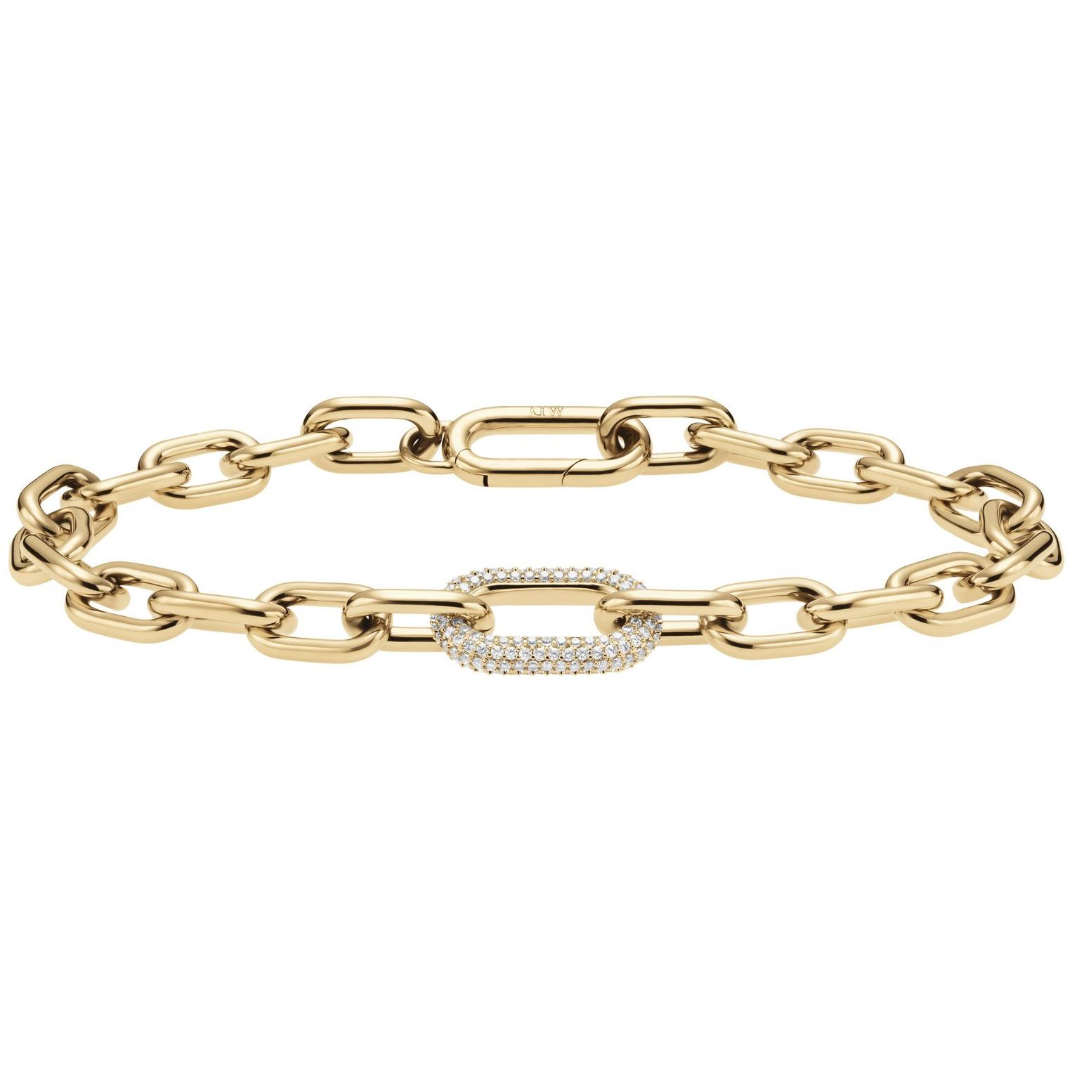 Daniel Wellington Crystal Link acél karkötő DW00400593 (DW00400593)