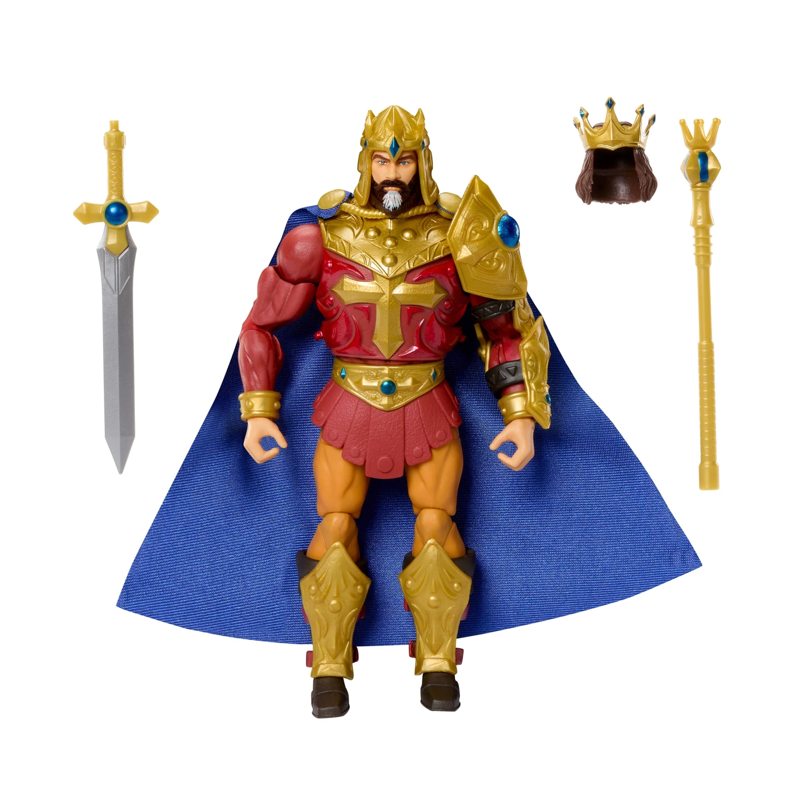 Mattel Masters of the Universe Masterverse New Eternia King Randor figura (JBP79)