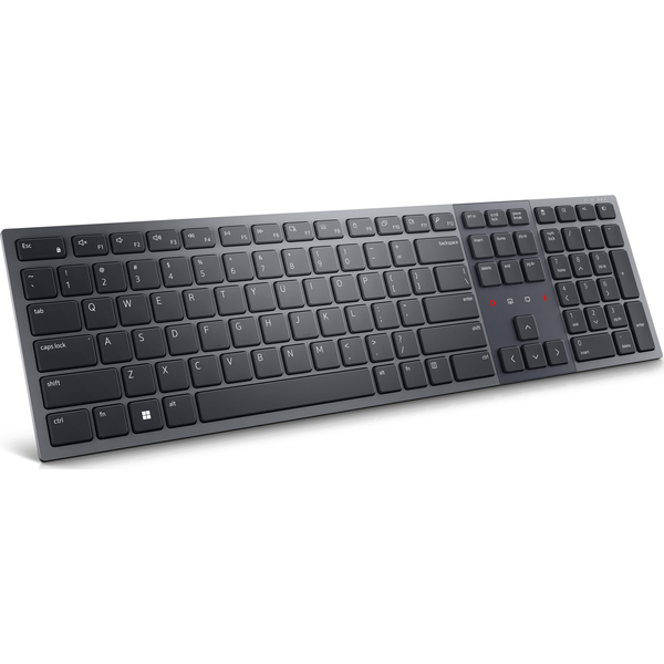 DELL KB900 tastatur Kontor RF trådløs + Bluetooth QWERTZ Tjekkisk, Slovakisk Grafit