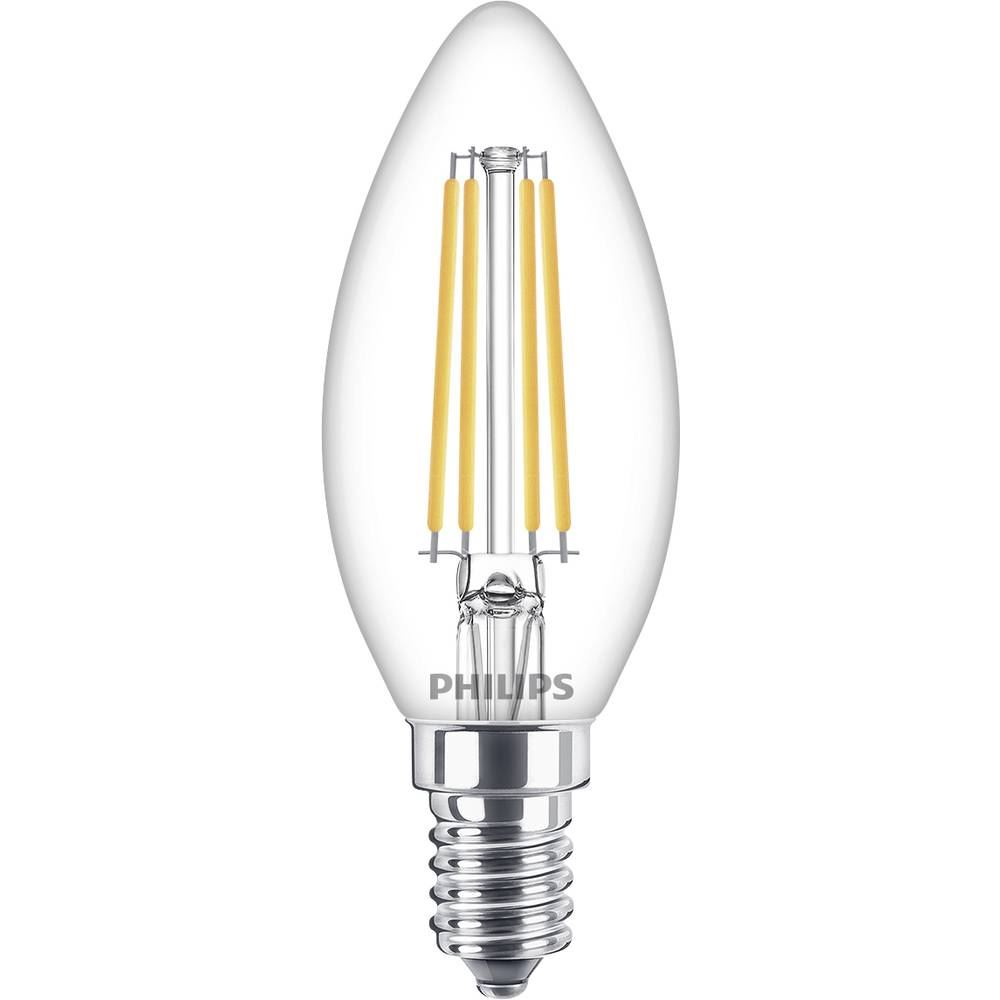 Philips E14 6.5W LED fényforrás meleg fehér (76219300) (philips76219300)