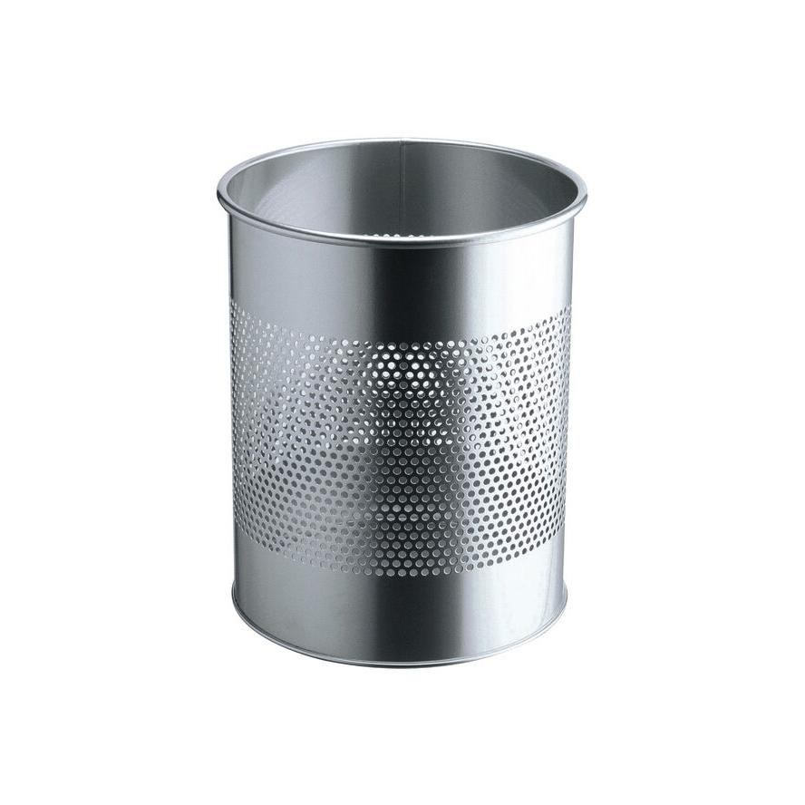 Szemeteskosár 15 l Durable (O x Ma) 260 mm x 315 mm Ezüst 1 db (331023)