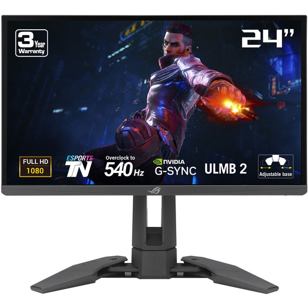 ASUS ROG Swift PG248QP počítačový monitor 61,2 cm (24.1") 1920 x 1080 px Full HD LCD Černá