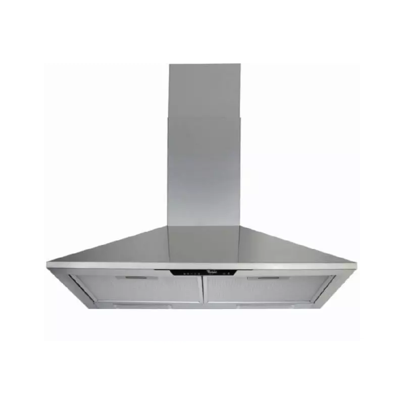 Whirlpool AKR 685/1 IX konyhai szagelszívó Falra szerelhető Rozsdamentes acél 395 m³/h D - Bontott termék!