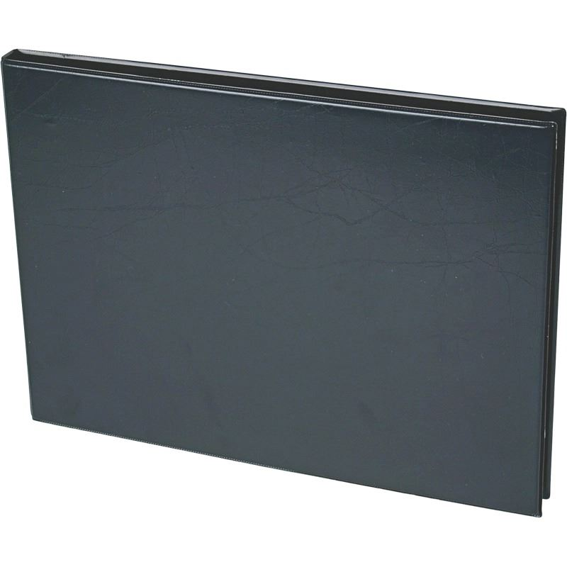 Victoria villámzáras mappa A4 fekvő, fekete (IVVMF) (IVVMF)