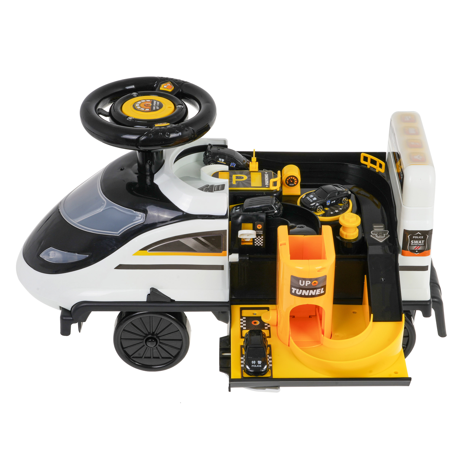 Ramiz Rider 2in1 Bébitaxi - Fekete/Fehér (ZPG.2015777)