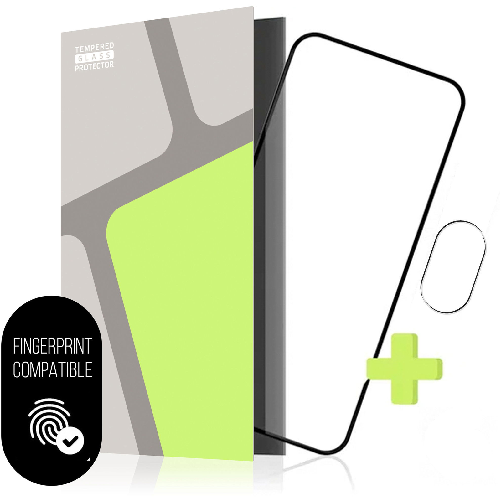 Tempered Glass Protector Google Pixel 9a üvegfólia + kamera védő fólia - tokbarát (TGR-GP9A-BL)