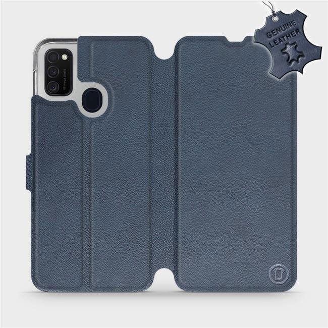 Flip case for Samsung Galaxy M21 - Blue - leather - Blue Leather (5903516245765)