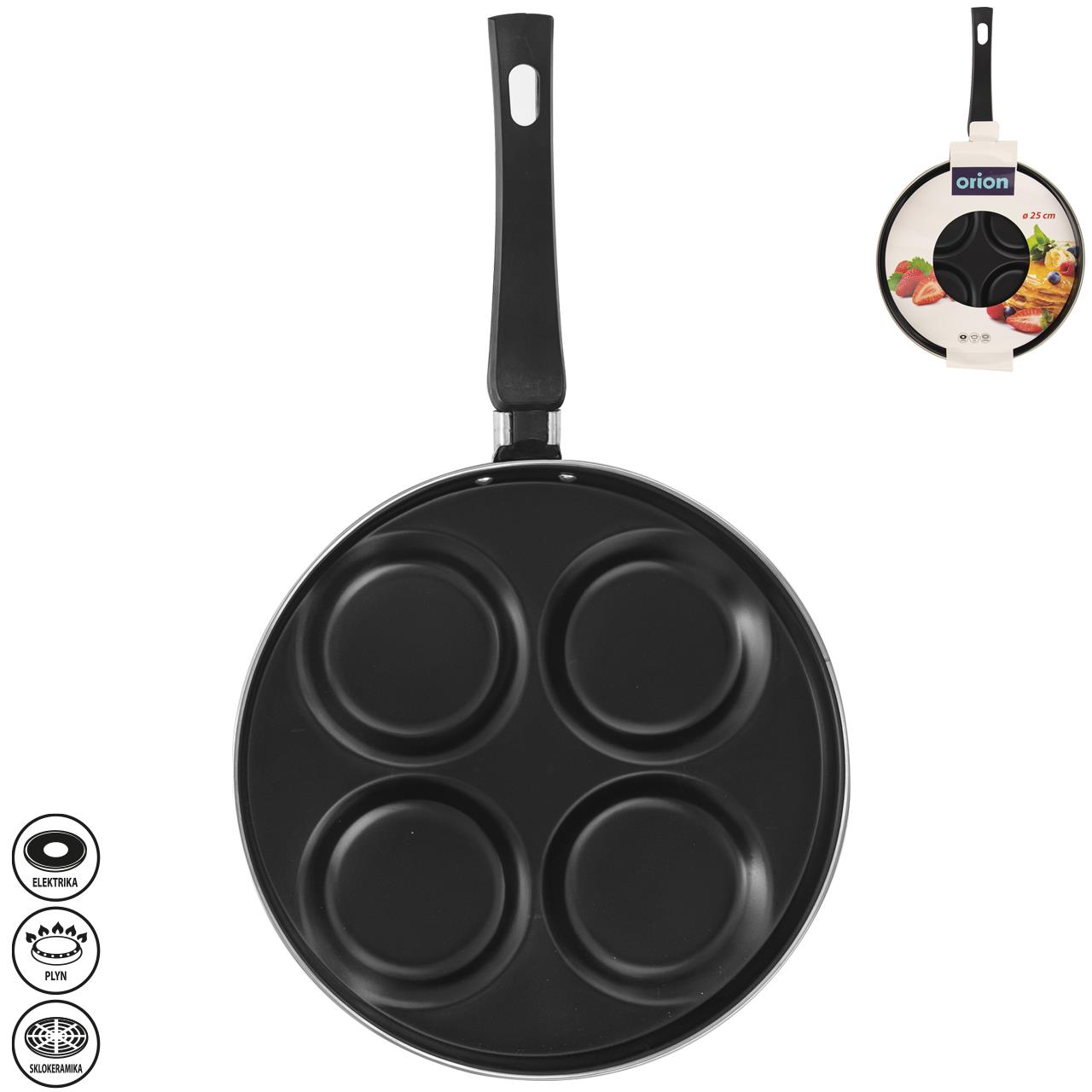 ORION Serpenyő tapadásmentes felület 25 cm ökörszem (110528)