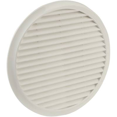 Ventilátor rács, műanyag, alkalmas a 15 cm átmérőjű csőhöz Wallair NW 150 szúnyogháló (4046293338303)